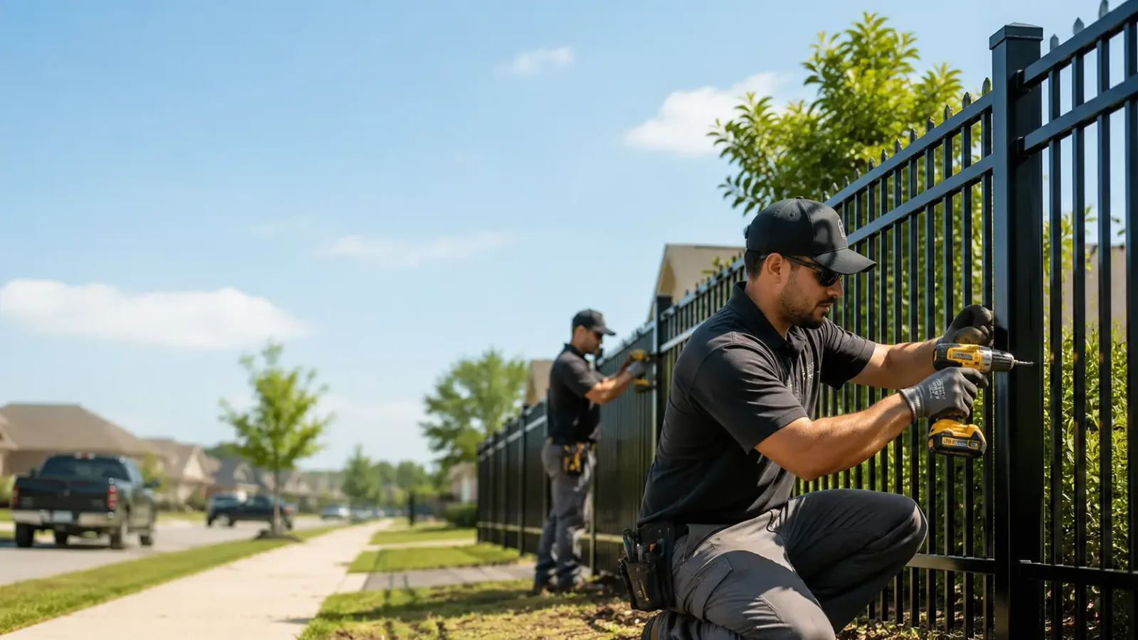Metal Fence Installation in Hailesboro, NY